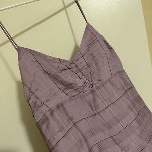 Madewell lilac midi dress